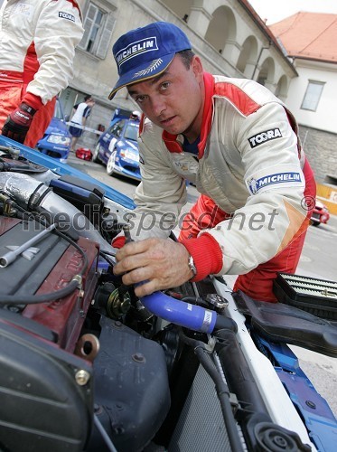 Darko Peljhan, voznik rallyja