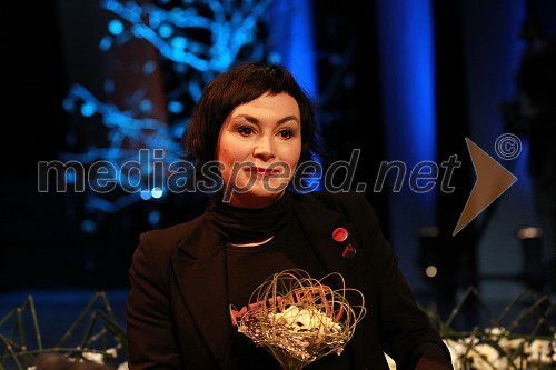Maksimiljana Ipavec, umetniški vodja Ženskega pevskega zbora Kombinat  ter nominiranka za Slovenko leta 2010