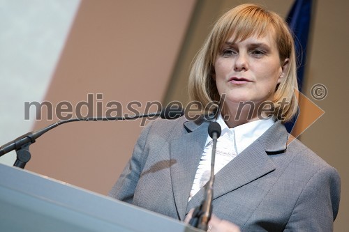mag. Darja Radić, ministrica, Ministrstvo za gospodarstvo Republike Slovenije