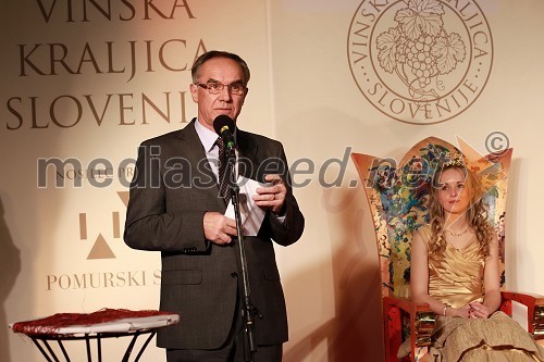 Janez Erjavec, direktor Pomurskega sejma in Andreja Erzetič, Vinska kraljica Slovenije 2010