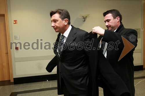 Borut Pahor, predsednik vlade Republike Slovenije in ...