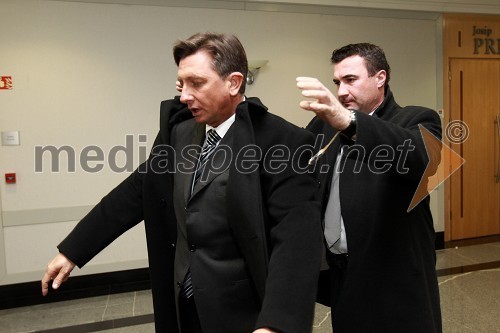 Borut Pahor, predsednik vlade Republike Slovenije in ...