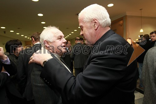 Edvard Čagran, župan občine Šentilj in Marjan Pinter, direktor Konstruktor vgr. d.o.o.