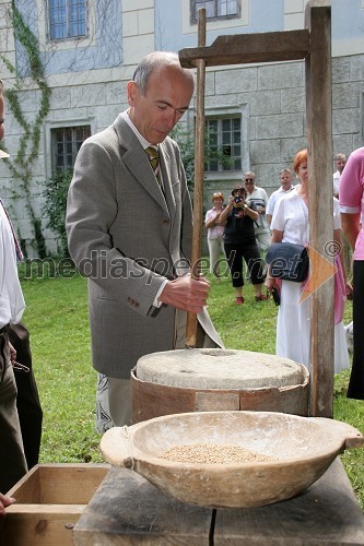 Janez Drnovšek, srečanje simpatizerjev Gibanja za pravičnost in razvoj