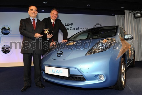 Evropski avtomobil leta 2011 je postal Nissan Leaf