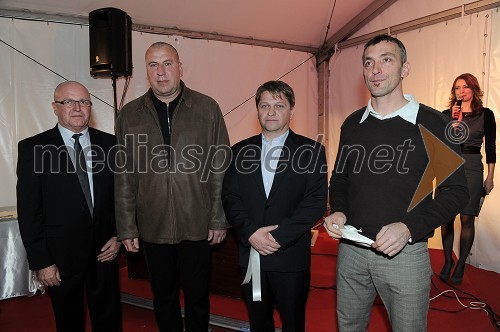 Edvard Kužner, Srednja gostinska šola Celje, Zoran Golc, Milan Kos in Boštjan Verdnik, lastniki gostilne Grof