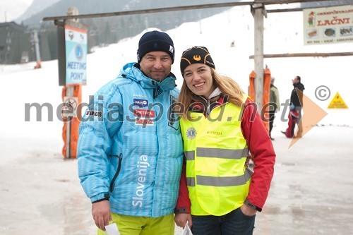 Primož Kapus, direktor Amicus in Monika Klančar