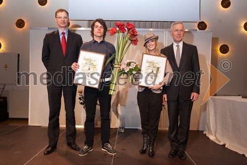 Dr. Igor Lukšič, minister za šolstvo in šport, 	Anže Škrube, član plesne skupine Maestro in Nika Kljun, plesalka in koreografinja ter slovenska ambasadorja plesa in Drago Šulek, predsednik Plesne zveze Slovenije