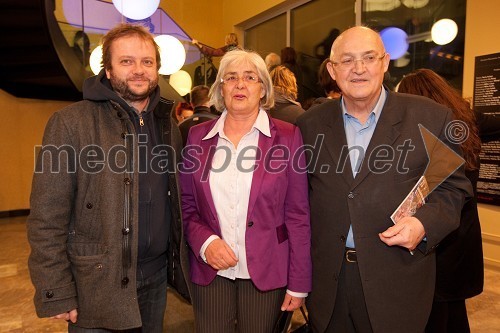 Sebastijan Horvat, režiser, Majda in Vasilij Vaasko Polič, vrhovni sodnik