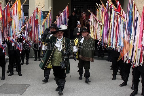 Baron Janez Golc, plemeniti Jakob Breuner Markovski, princ karnevala 2011