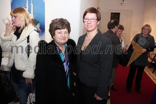 Stanislava Naterer, mestna svetnica Mestne občine Maribor in dr. Aleksandra Berberih Slana, direktorica Muzeja narodne osvoboditve Maribor