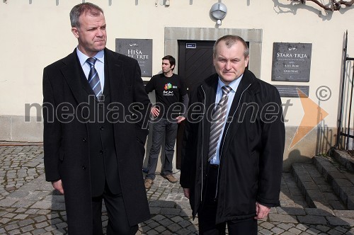 ... in Franc Kangler, župan Mestne občine Maribor ter gospodar Stare trte