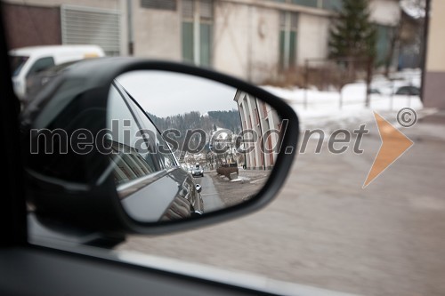 Peugeot 508, ogledalo