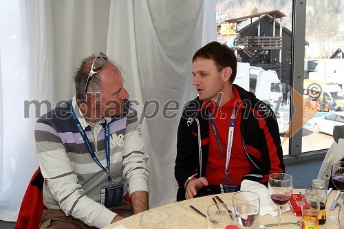 Vojko Škrt, NLB in Franci Bolta, direktor avtomobilske znamke Audi pri Porsche Slovenija d.o.o.