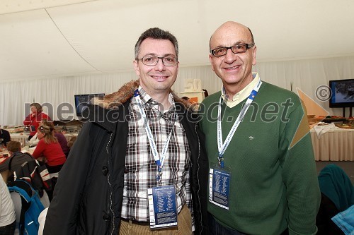 Alexander Picker, predsednik uprave Hypo Alpe Adria Group in Heinz Slesak, generalni direktor Porsche Slovenija d.o.o.