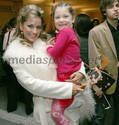 Katja Kori, Naj manekenka 1993 s hčerko Kim