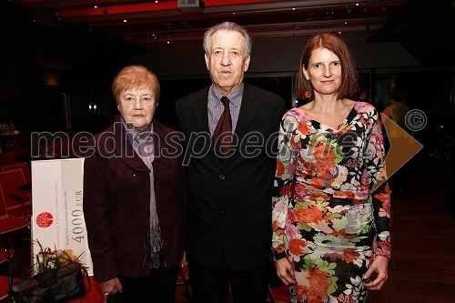 Hilda in Hubert Salecl, starša Renate Salecl ter Tanja Salecl, direktorica Urada za enake možnosti in sestra Renate Salecl