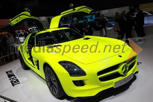 Mercedes Benz SLS AMG E-cell