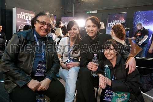 Oto Pestner, Ana Marija Hribernik, Matej Hribernik in Maja Hribernik Pestner