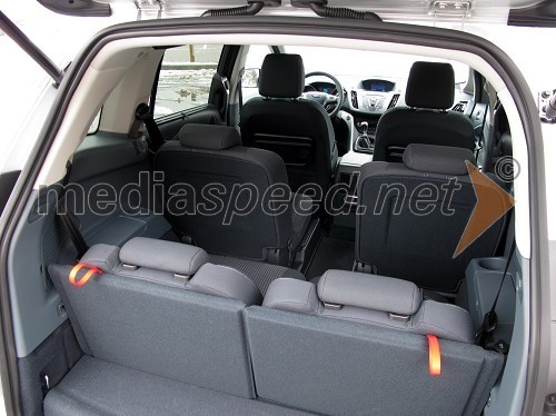 Ford Grand C - Max, prtljažnik