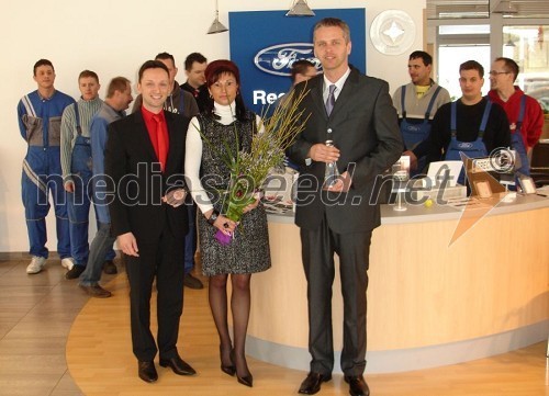Fordov trgovec leta 2010 v Sloveniji je Avtomarket Rebernik