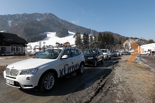 Flota vozil s štirikolesnim pogonom BMW xDrive