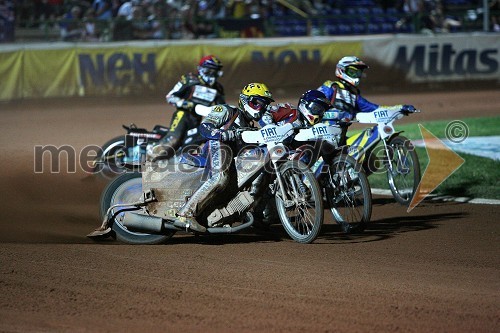 Mattia Carpanese (Italija), Tomasz Gollob (Poljska),Jaroslaw Hampel (Poljska) in Andreas Jonsson (Švedska)