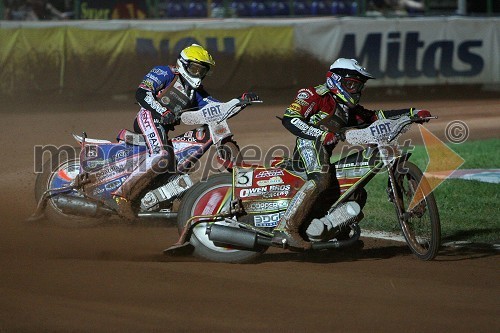 Niels Kristian Iversen (Danska) in Leigh Adams (Avstralija)