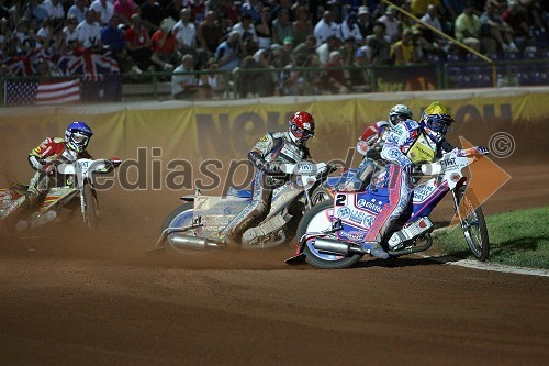 Leigh Adams (Avstralija), Tomasz Gollob (Poljska), Piotr Protasiewicz (Poljska) in Jason Crump (Avstralija)