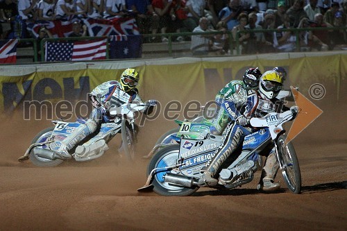 Matej Žagar (Slovenija), Jaroslaw Hampel (Poljska), Antonio Lindbaeck (Švedska) in Hans Andersen (Danska)
