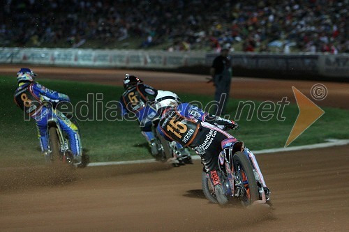 Andreas Jonsson (Švedska),  Bjarne Pedersen (Danska) in Niels Kristian Iversen (Danska)