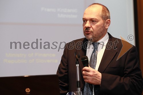 Franc Križanič, minister za finance