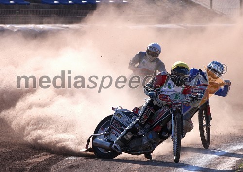 Samo Kukovica (Slovenija), Michael Hadek (Češka) in Matic Ivačič (Slovenija)