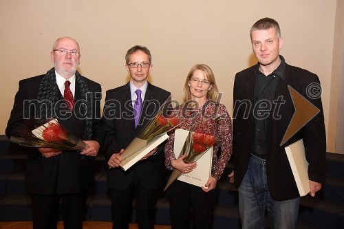 Stane Jurgec, nekdanji umetniški vodja Opere in baleta SNG Maribor ter dobitnik letošnje Glazerjeve nagrade za življenjsko delo, dr. Darko Friš, redni profesor in predstojnik zgodovinskega oddelka, Filozofska fakulteta Univerze v Mariboru, ... in Matjaž Wenzel, fotograf