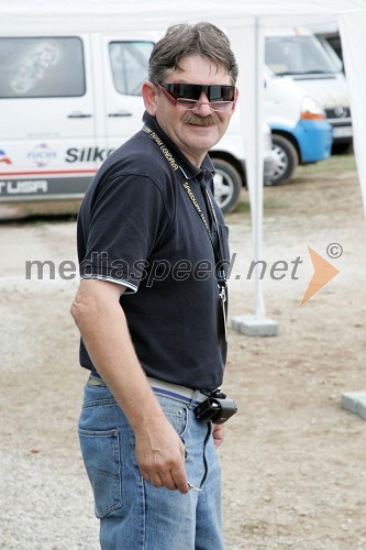Boris Kotnjek, slovenski član komisije za speedway pri FIM (Mednarodna motociklistična zveza)