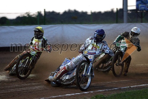 Wieslaw Jagus, Sebastian Ulamek (oba Poljska) in Kevin Wolbert (Nemčija)