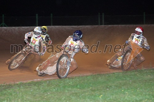 Jernej Kolenko (Slovenija), Wieslaw Jagus, Sebastian Ulamek (oba Poljska) in Matej Žagar (Slovenija)