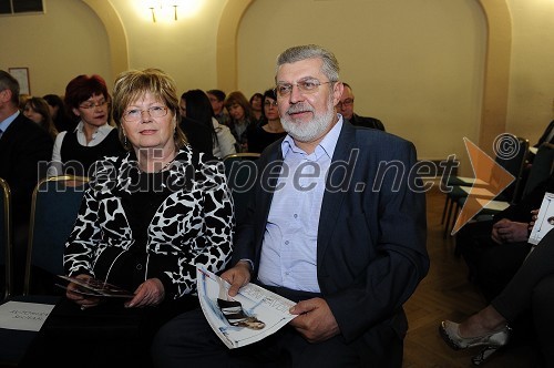 Mag. Aleksa Gajšek Krajnc in soprog Viki