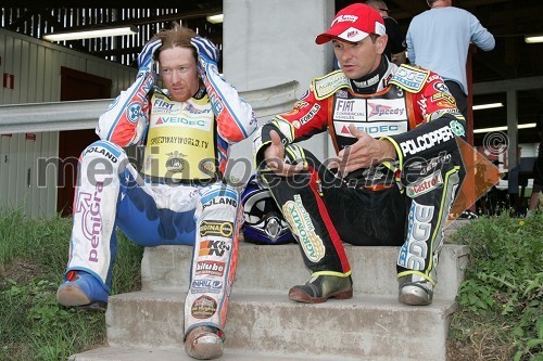 Jason Crump (Avstralija) in Leigh Adams (Avstralija)