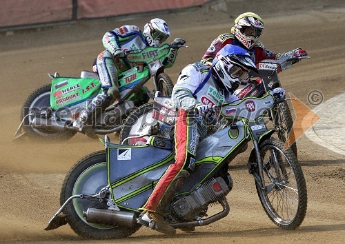 Aleš Kraljič (AMTK Ljubljana), Denis Štojs (ST Lendava), Beno Lipnik (AMTK Ljubljana)