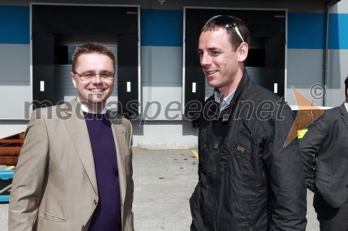 Petr Podlipny, direktor znamke Škoda pri Porsche Slovenija d.o.o. in ...