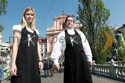 Anja Slak in Osmir Ružnić, hoduljarja