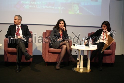 Laszlo Czirjak, iEurope Capital, Mag. Maja Tomanič Vidovič, Slovenski podjetniški sklad, Francesca Natali, META Ingenium