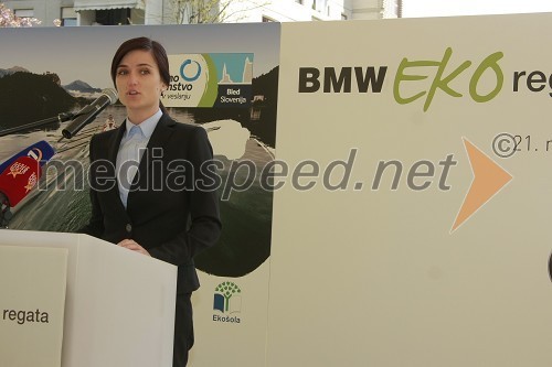 Gordana Kisilak, predstavnica za odnose z javnostmi BMW Group Slovenija