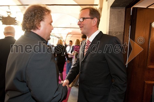 Darko Brlek, direktor Festivala Ljubljana in Andrej Malgaj, direktor Skupine Malgaj