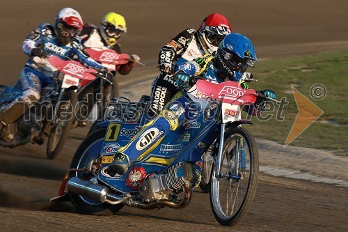 Fredrik Lindgren, Švedska, Chris Harris, Avstralija, Chris Holder, Avstralija in Tomasz Gollob, Poljska