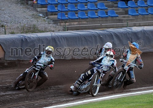 Simon Gustafsson (Švedska), Aleksander Čonda (AMD Krško), Matej Kus in Norbert Magosi