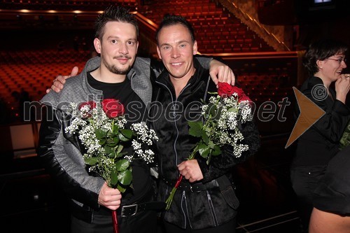 Sebastian Čelofiga in Tomaž Planinc, operna pevca