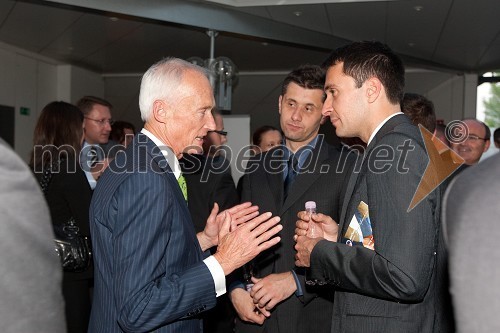 Janez Pergar in Gregor Jamnik, generalni direktor Hotel Slon