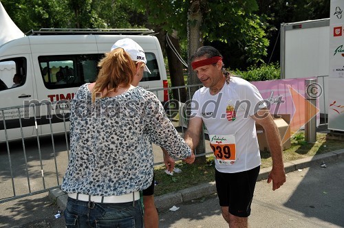 Petra Majdič, smučarska tekačica in Peter Jozsef Gal, tek na 42 km